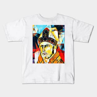 St. Augustine Abstract Portrait | St. Augustine Artwork 2 Kids T-Shirt